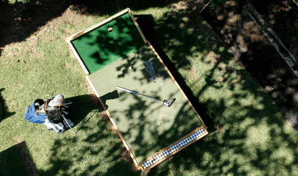 Golf mat, practice, indoor, rough, diy, putting, turf, driving range, backyard, winter, optishot, truestrike, divot, simulator, teaching, rubber, home, sand, fiberbuilt, training, outdoor, real feel, alignment, hitting, portable, grass, green, fairway, Putting green, country club elite, golf course, begonia, chipping, artificial, tee, ball, lawn, golf practice, Skytrak, putting mat, net return, putt, putter, tri turf, game, golf club, acu strike, training mat, training aid, chipping mat, golf hitting mat