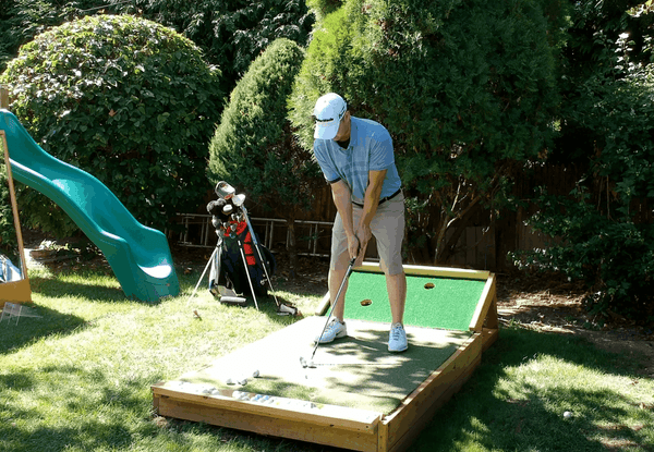 Golf mat, practice, indoor, rough, diy, putting, turf, driving range, backyard, winter, optishot, truestrike, divot, simulator, teaching, rubber, home, sand, fiberbuilt, training, outdoor, real feel, alignment, hitting, portable, grass, green, fairway, Putting green, country club elite, golf course, begonia, chipping, artificial, tee, ball, lawn, golf practice, Skytrak, putting mat, net return, putt, putter, tri turf, game, golf club, acu strike, training mat, training aid, chipping mat, golf hitting mat