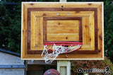 wooden basketball backboard, decorative basketball hoop, wood basketball hoop, wood basketball backboard, wooden mini basketball hoop, custom mini basketball hoop, custom basketball goal, custom indoor basketball hoop