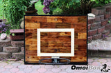wooden basketball backboard, decorative basketball hoop, wood basketball hoop, wood basketball backboard, wooden mini basketball hoop, custom mini basketball hoop, custom basketball goal, custom indoor basketball hoop