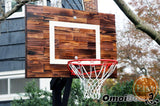 wooden basketball backboard, decorative basketball hoop, wood basketball hoop, wood basketball backboard, wooden mini basketball hoop, custom mini basketball hoop, custom basketball goal, custom indoor basketball hoop