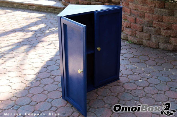 Custom Corner Cabinet (Designed by OmoiBox)
