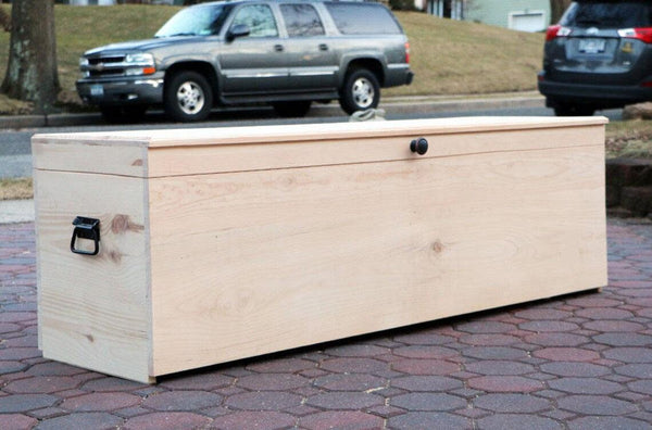 Extra Large Custom Storage Bench