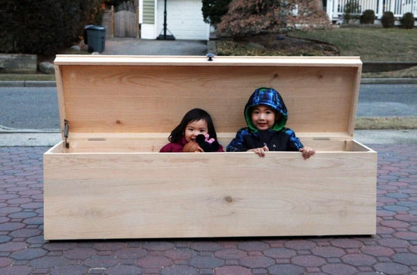 Extra Large Custom Storage Bench