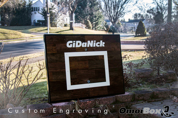 Custom Basketball Backboard Engraving