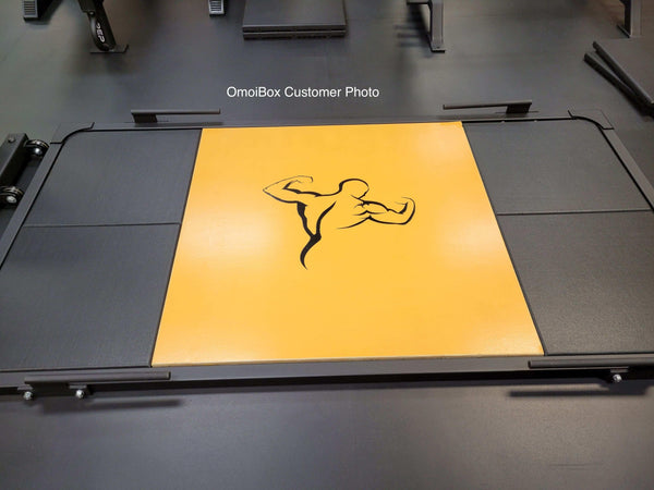 PERSONALIZED DEADLIFT PLATFORM WOOD INSERT