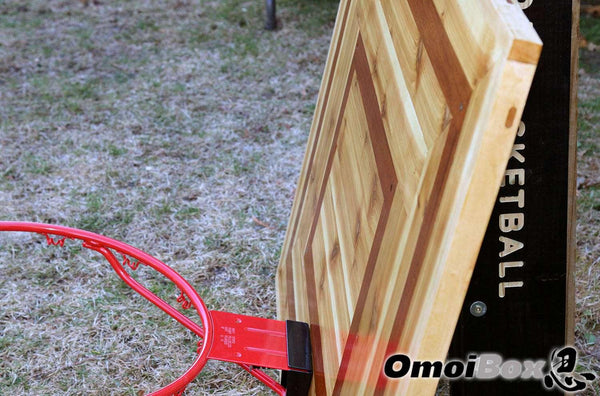 wooden basketball backboard, decorative basketball hoop, wood basketball hoop, wood basketball backboard, wooden mini basketball hoop, custom mini basketball hoop, custom basketball goal, custom indoor basketball hoop