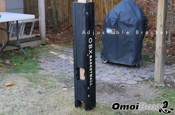 OBX, OBX Basketball, OMOIBOX, basketball hoop, Indoor, Outdoor, portable, wall, nba, Lifetime, maxkare, mounting bracket, wall mount, basketball hoops, basketball court, portable basketball, pole, goalsetter, basketball backboard, basketball goal, conversion kit, rim, silverback, net, ball, spalding, quick adjust, roof, backboard mounting, universal mounting, roof mount