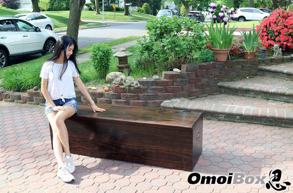 Modern Custom Storage Bench