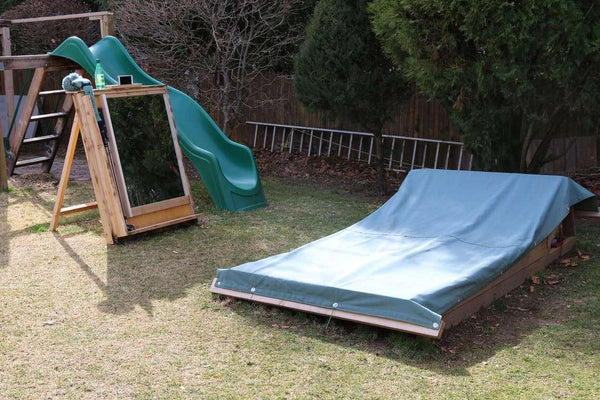 OBX Golf Wood Floor Mirror