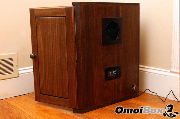 AV CABINET WITH BUILT-IN COOLING SYSTEM