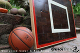 wooden basketball backboard, decorative basketball hoop, wood basketball hoop, wood basketball backboard, wooden mini basketball hoop, custom mini basketball hoop, custom basketball goal, custom indoor basketball hoop