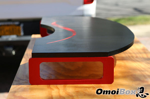 Contemporary Curved Monitor Stand