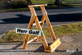 Premium Outdoor Golf Putter Stand