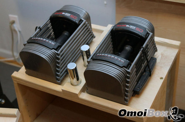 Home Gym Mobile Storage Cabinet by OmoiBox Designs