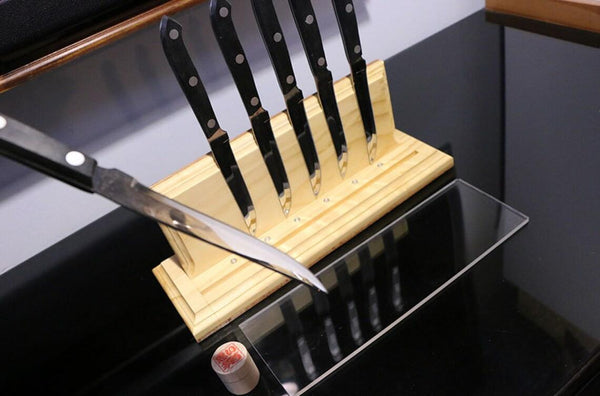Premium Magnetic Steak Knife Holder