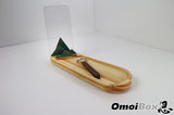 Wooden Mountain Phone Holder & Tray