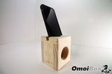 ResonanceCube - Wooden Phone Sound Amplifier Box