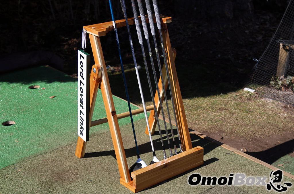 Custom Order: Premium Outdoor Golf Putter Stands (Reserved for Melissa S.)