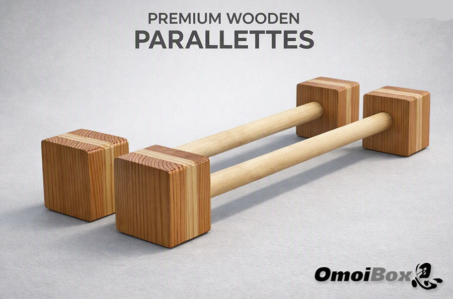 WOODEN PARALLETTE SET