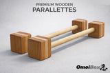 WOODEN PARALLETTE SET