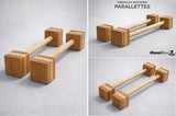 WOODEN PARALLETTE SET