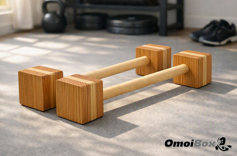 WOODEN PARALLETTE SET
