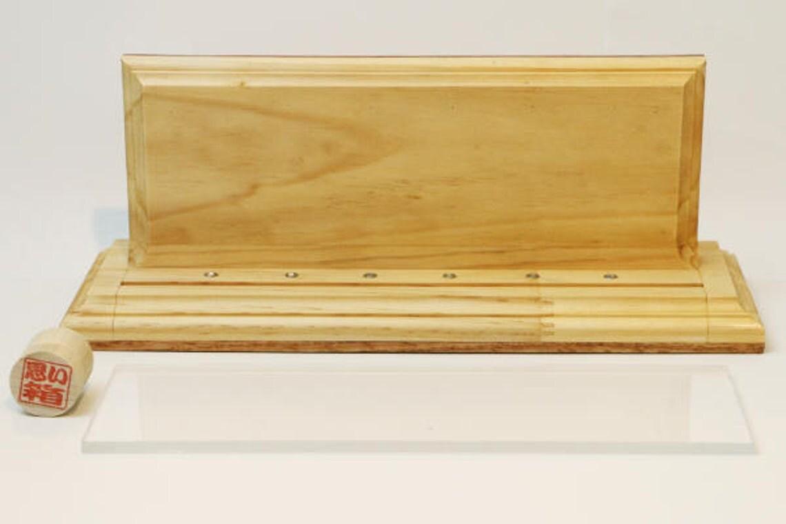 Premium Steak Knife Holder Wooden Knife Block for 6 or 8