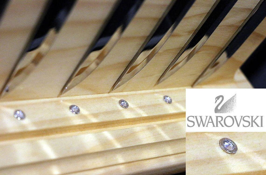 Premium Steak Knife Holder Wooden Knife Block for 6 or 8