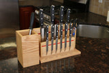 Multipurpose Kitchen Utensil Holder with Magnetic Knife Stand